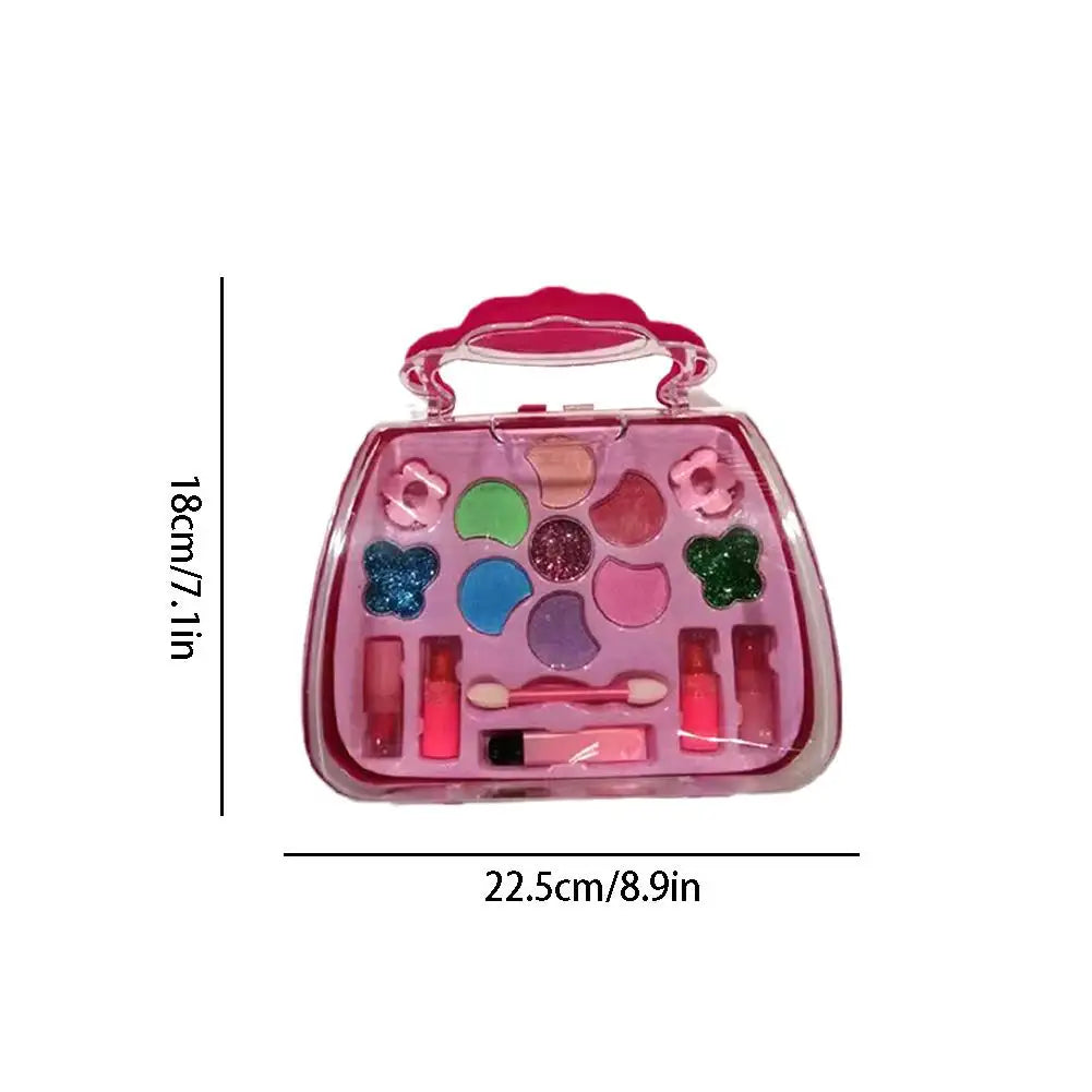 Kids Makeup Kit for Girl Washable Kids Makeup Kit Girl Toys Real Little Girls Makeup Kit for Kids Children Princess Play Makeup