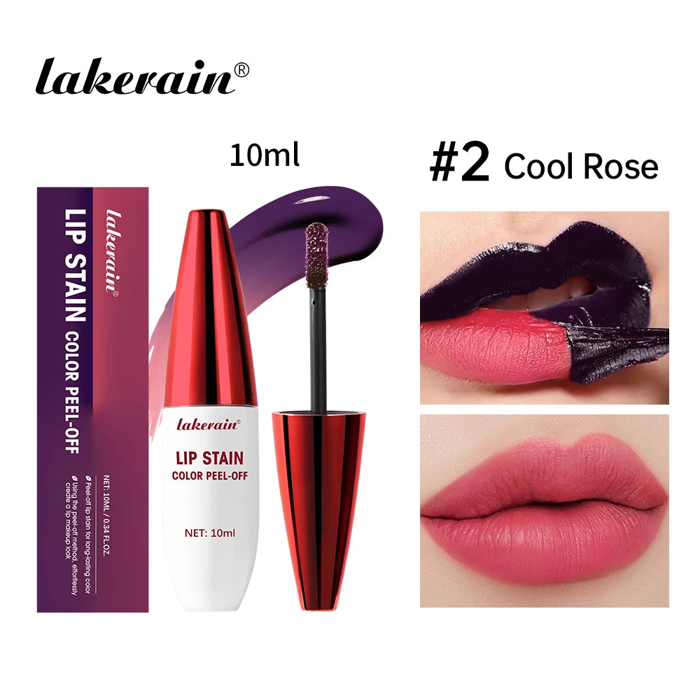 Lip Stain Peel Off 24 Hours Water Resistant Lipsticks Makeup Liquid Lipstick Matte Lipstick for Lips Stick Free Shipping Ink