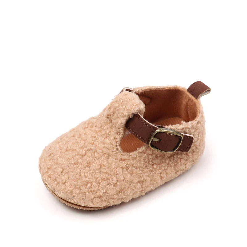 Winter Baby Girl and Boy Warm Non-slip Walking Shoes for Infants Cute Toddler Prewalkers High Quality Comfortable Shoes BMB4005