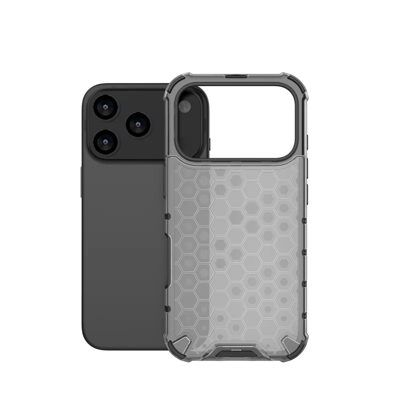 For iPhone 17 Pro Case iPhone 17 Pro Cover Honeycomb Style Bumper Shield Protective Phone Cases For iPhone 17 Pro Max Air Funda