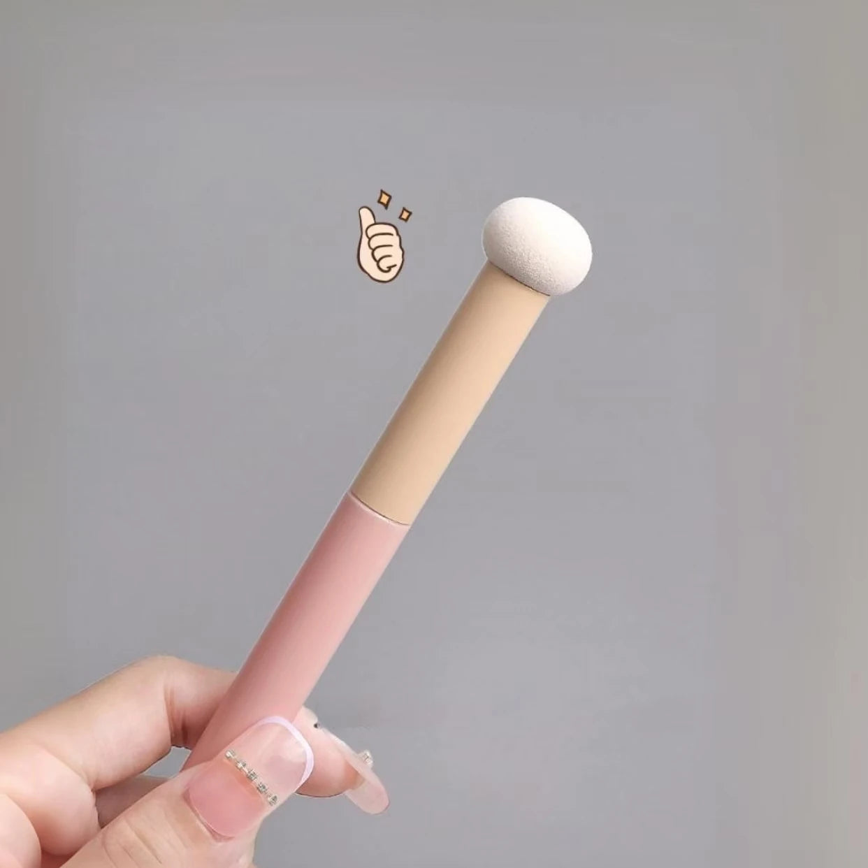 3 High-Quality Makeup Brushes, Mushroom Head Sponge, Concealer Brush, Foundation Brush, Lipstick, Lip Makeup Brush, Makeup Tools