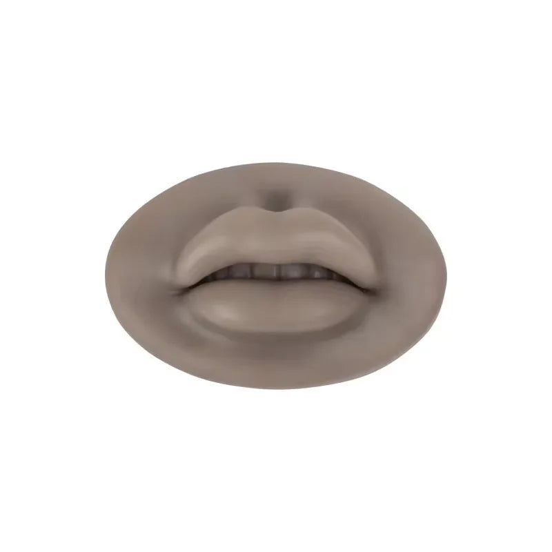 5D Silicone Tattoo Practice Fake Lips Silicone Realistic Lips Practice Module For Microblading Semi Permanent Make Up Supplies