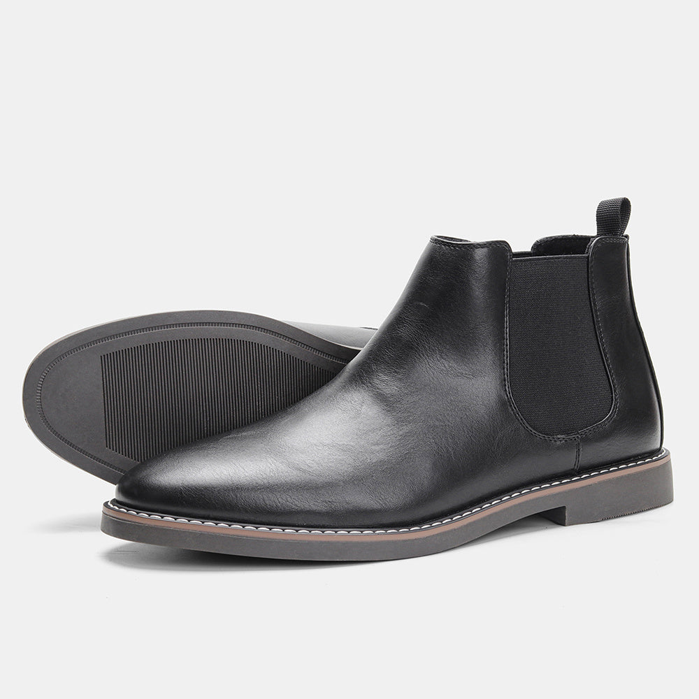 Soft In Sole Men's Comfortable Chelsea Boots Fashion Slip On