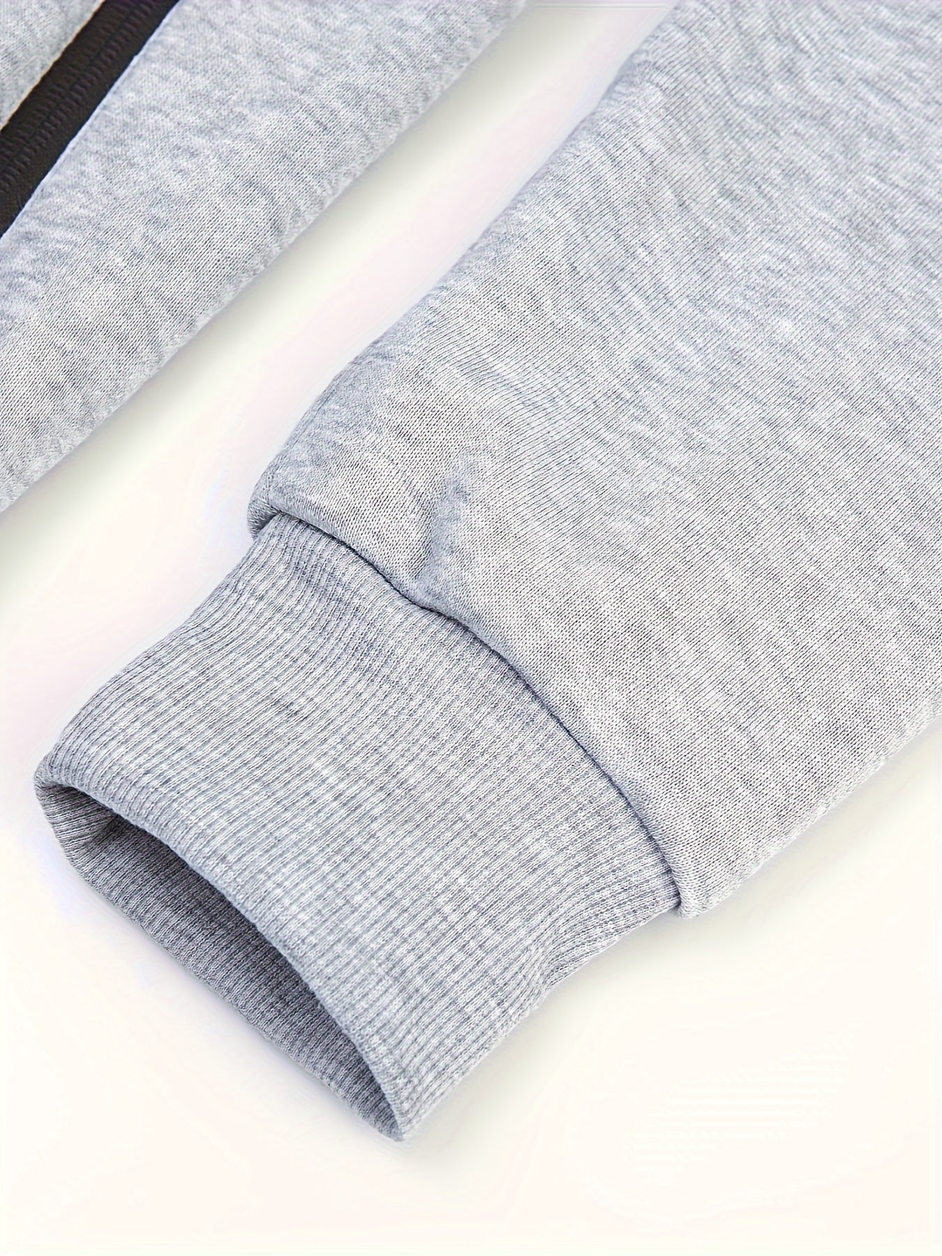 Mens Essential Zip-Up Hoodie - Long Sleeve, Lightweight, Gym-Ready Jacket for Spring & Fall