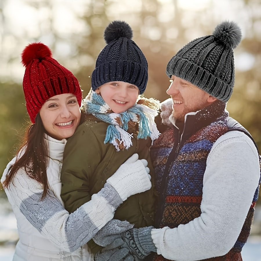 32pcs Winter Women Hat Scarf Gloves Sets Warm Fleece Lined Knit Ladies Cap Neck Scarf Touch Screen Gloves with Socks, Hat Scarf Gloves Sets