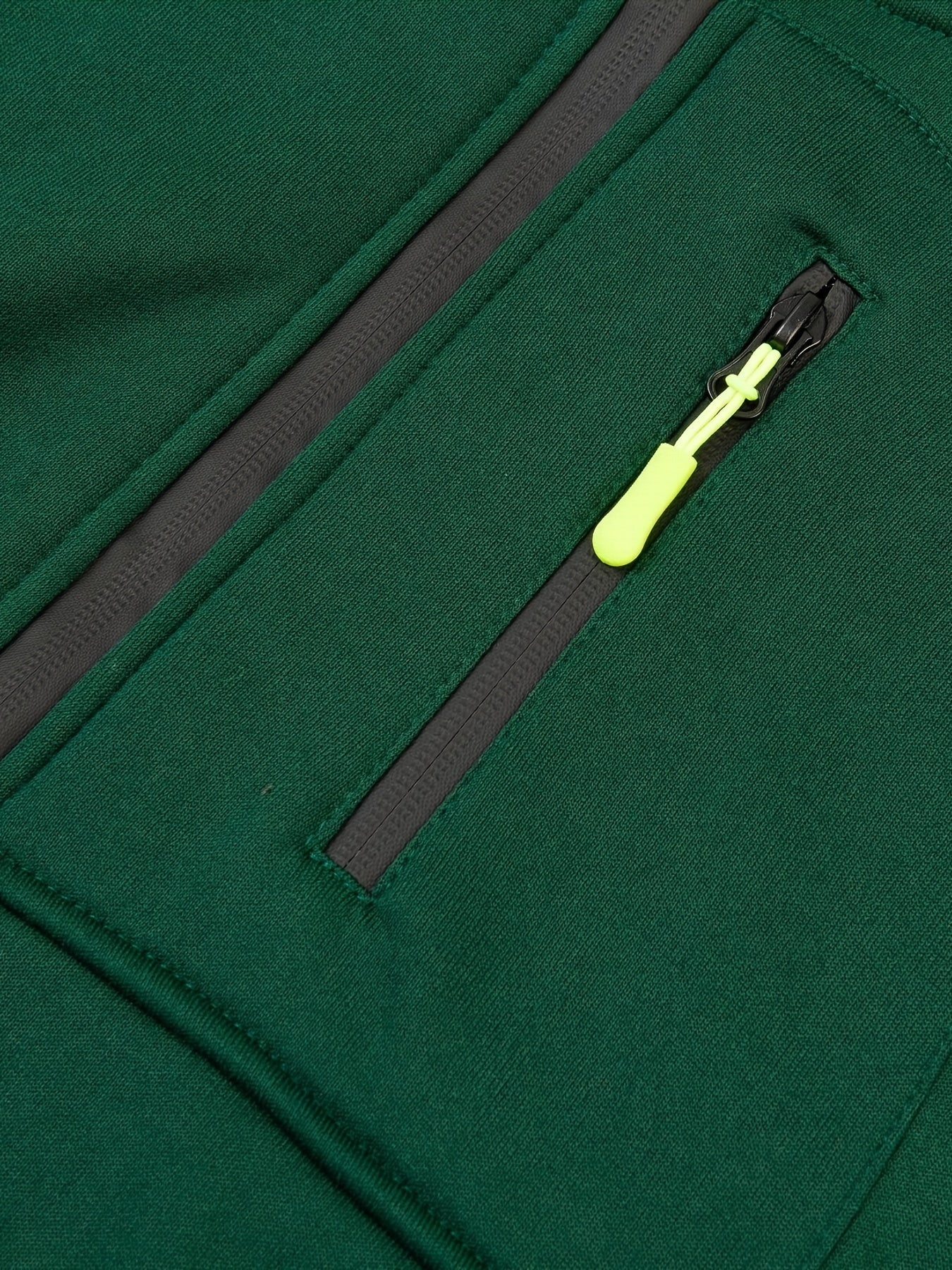 Mens Essential Zip-Up Hoodie - Long Sleeve, Lightweight, Gym-Ready Jacket for Spring & Fall