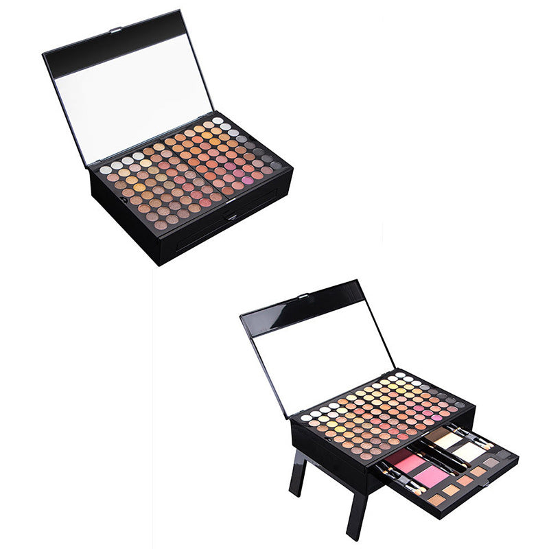 Makeup Gift Set for Women Full Make Up Kit Lig Stick Gloss Eyeliner Mascara Blush Foundation Powder Waterproof Eyeshadow Eyebrow