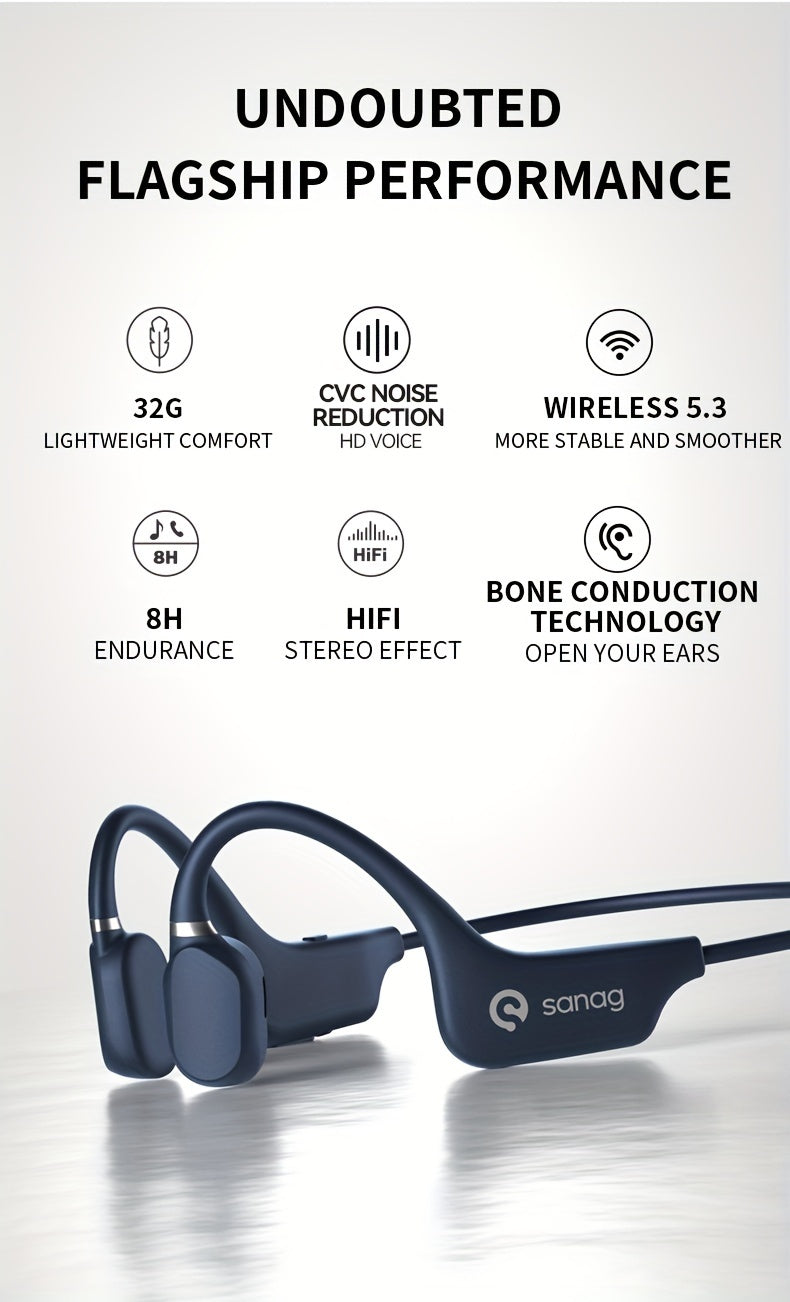 [Sanag Bone Conduction] Sanag True Bone Conduction Headphones A5X - Targeting Shao Yin $100+ Bone Conduction