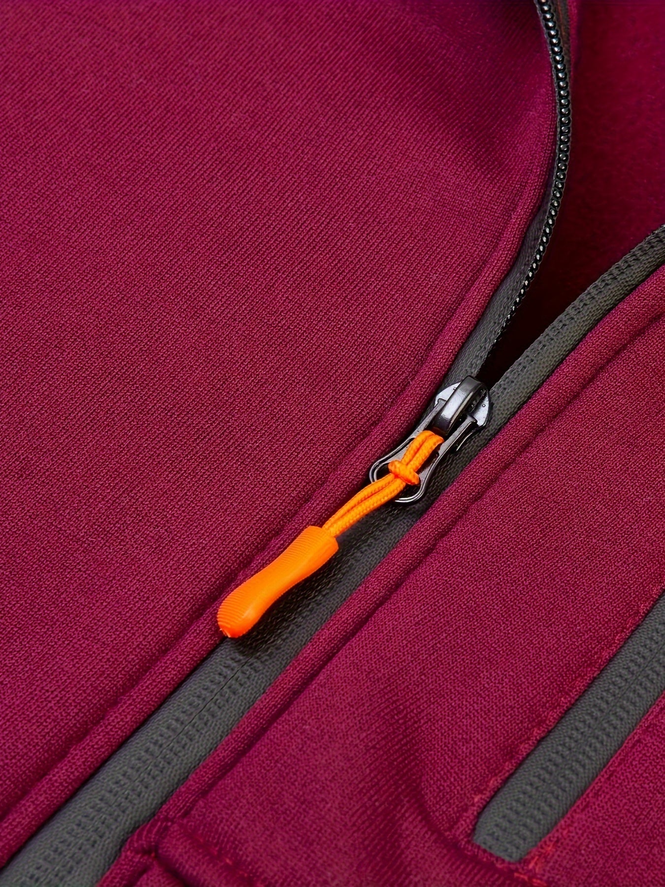 Mens Essential Zip-Up Hoodie - Long Sleeve, Lightweight, Gym-Ready Jacket for Spring & Fall