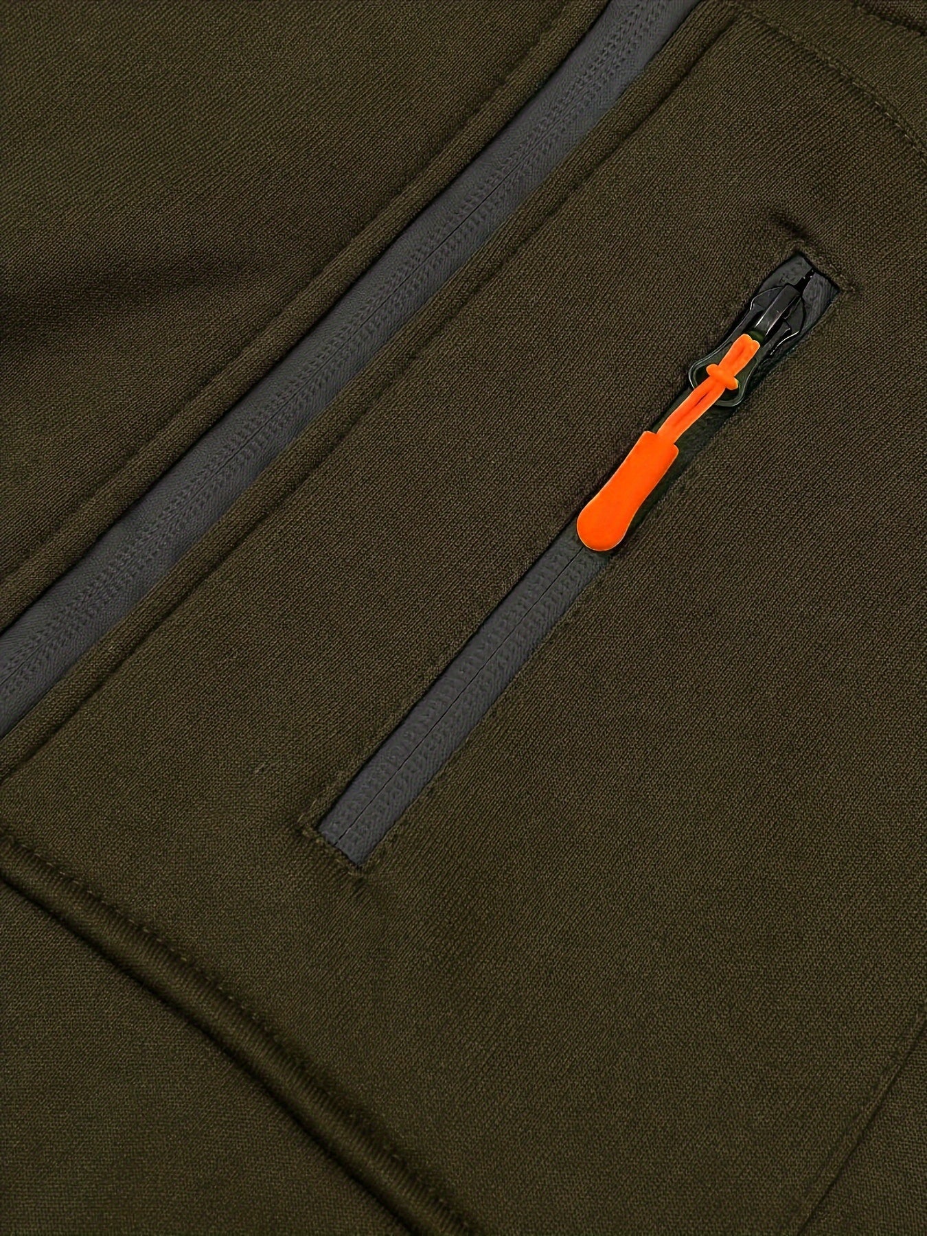 Mens Essential Zip-Up Hoodie - Long Sleeve, Lightweight, Gym-Ready Jacket for Spring & Fall