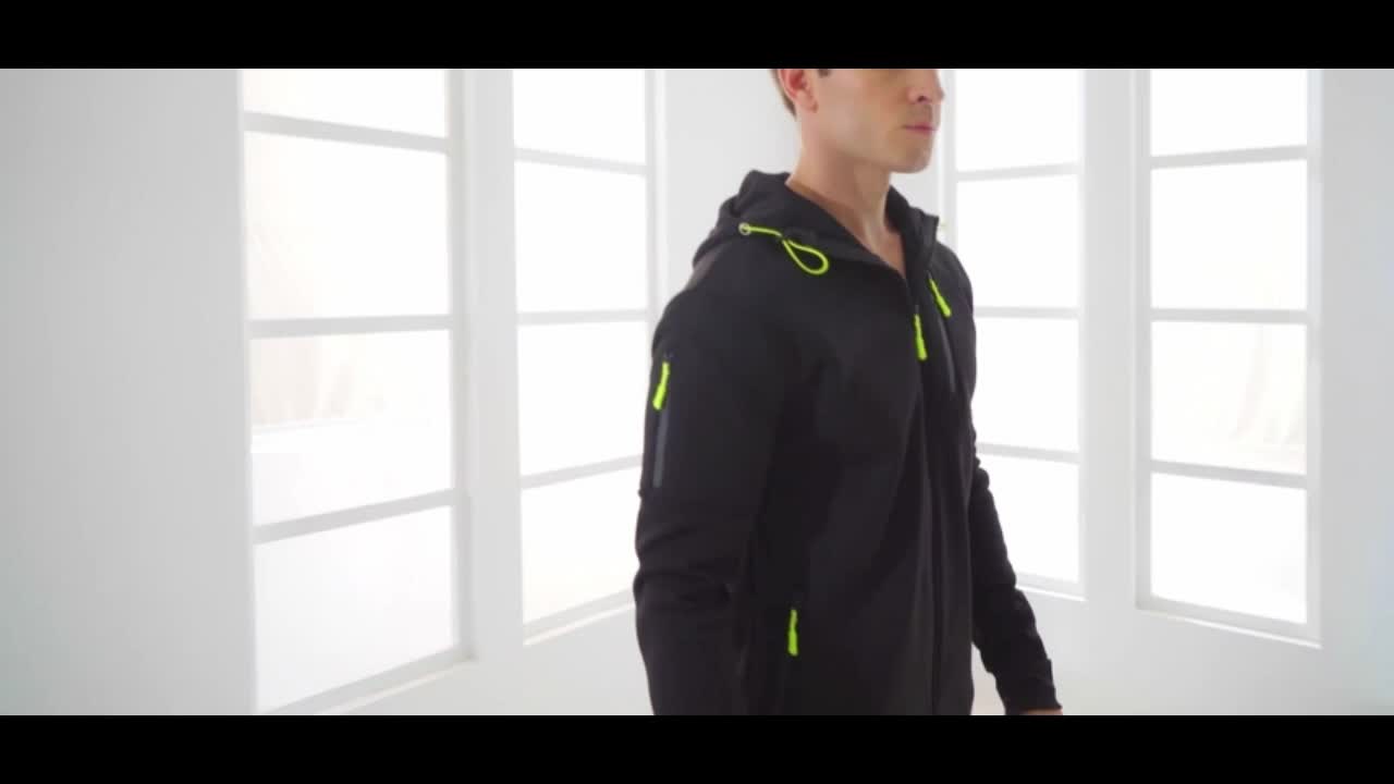 Mens Essential Zip-Up Hoodie - Long Sleeve, Lightweight, Gym-Ready Jacket for Spring & Fall