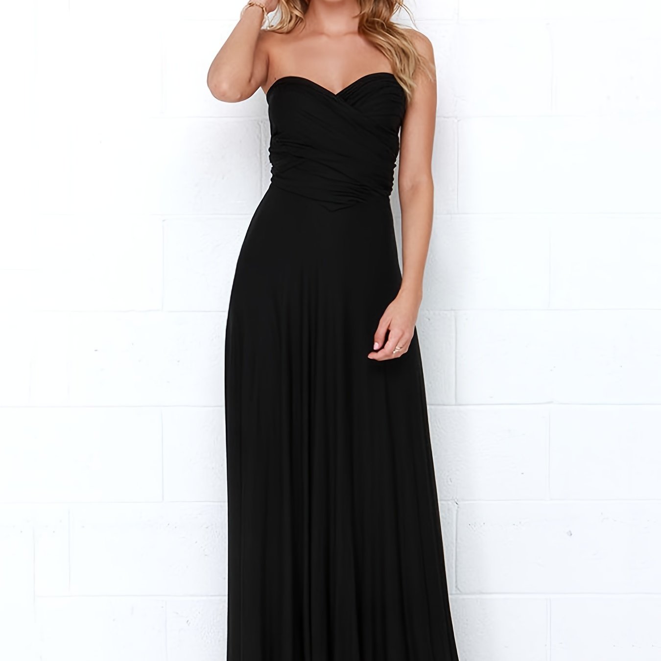 Sexy Maxi Dress, Sleeveless Party Prom Dress, Women's Clothing