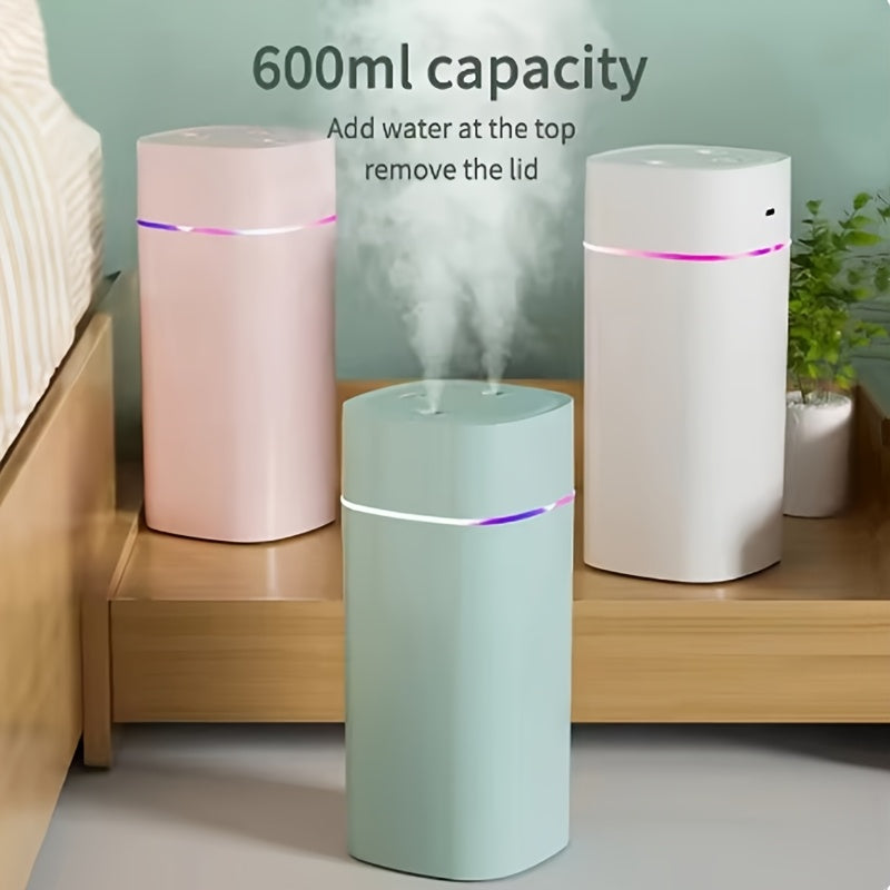 Double spray humidifier household bedroom mute desktop fog car clean air spray