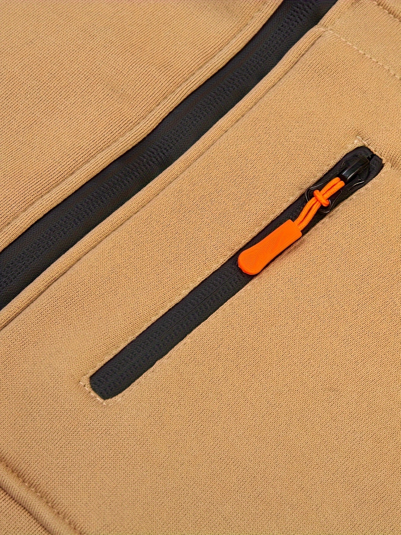 Mens Essential Zip-Up Hoodie - Long Sleeve, Lightweight, Gym-Ready Jacket for Spring & Fall