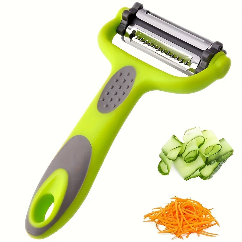 1 Pc Multifunctional Paring Knife 3-in-1 Rotary Peeler Grater Convenient Melon Planer
