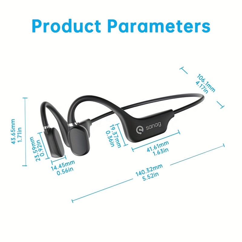 [Sanag Bone Conduction] Sanag True Bone Conduction Headphones A5X - Targeting Shao Yin $100+ Bone Conduction