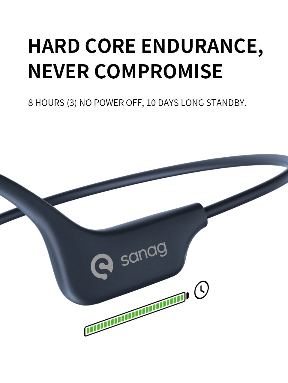 [Sanag Bone Conduction] Sanag True Bone Conduction Headphones A5X - Targeting Shao Yin $100+ Bone Conduction