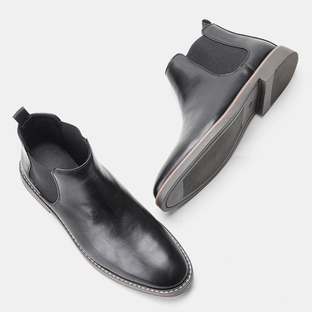 Soft In Sole Men's Comfortable Chelsea Boots Fashion Slip On