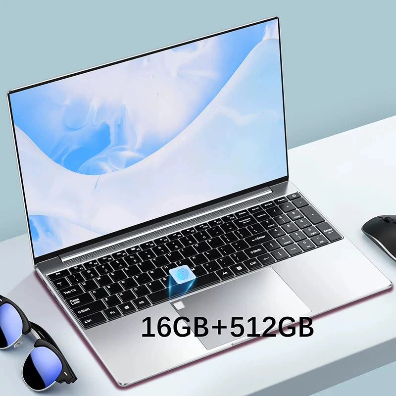 Laptop Computer 15.6 Inch CPU Intel N5095 16GB RAM 1TB WiFi6 Lightweight Business Computer Notebook Windows 11 Gaming laptops