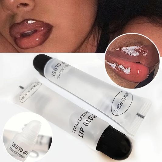 5-Pcs Glossy Finish Lip Gloss, Moisturizing Cream for All skin Types,Non-Sticky Hydrating Lip Oil, Long-Lasting for Dry Lips