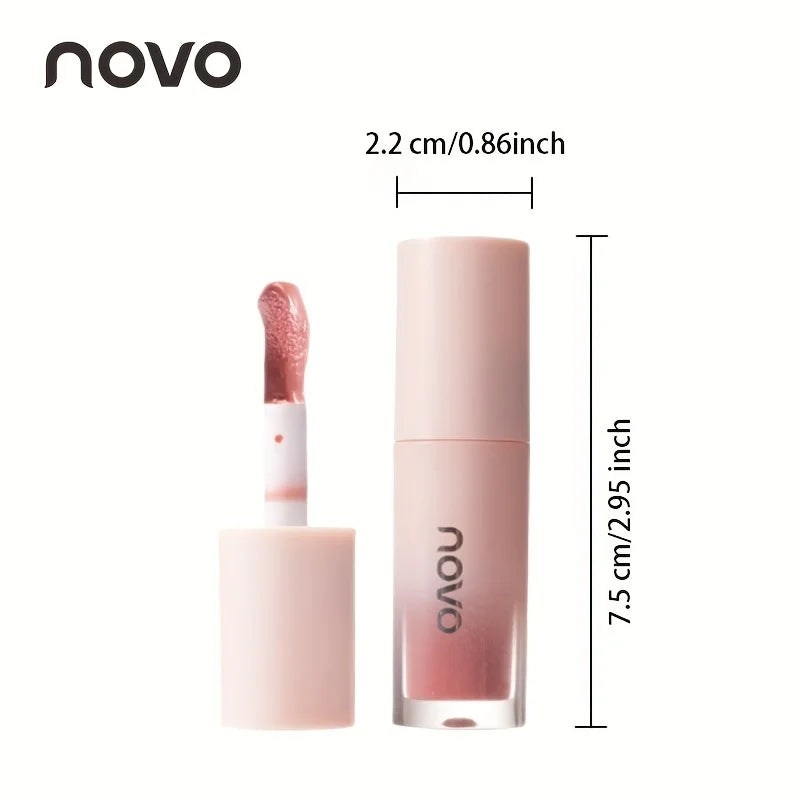 Lip Glaze Moisturizes Lips, Creates A Mirror-Like Gloss, Moisturizes And Nourishes, And Lasts Without Being Sticky.