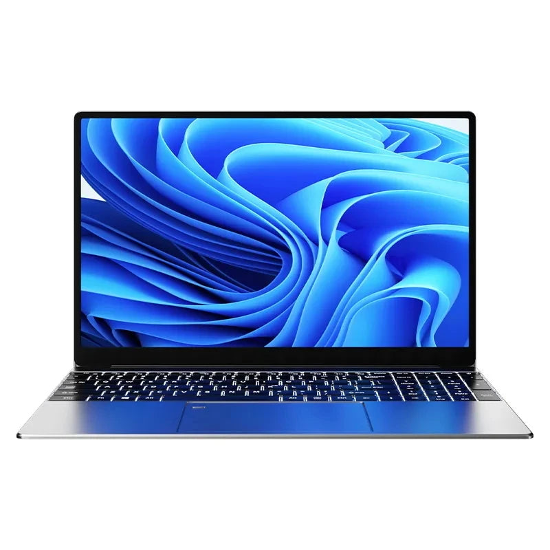 15.6" Laptop Computer Intel Celeron N4000 Notebook PC Fingerprint Unlock Windows 11 Pro 16GB DDR4 512GB 1TB SSD HD 1080P Laptops