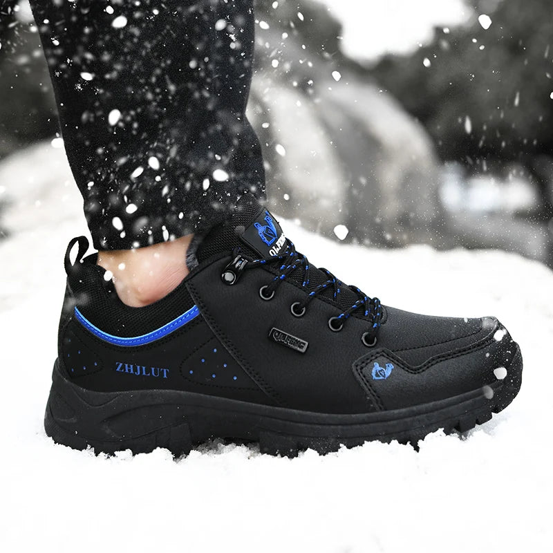 New Fashion Black Shoes Men Women Outdoor Sports Shoes Wear Resisting Hiking Boots Casual Sneakers for Man Trekking Footwear