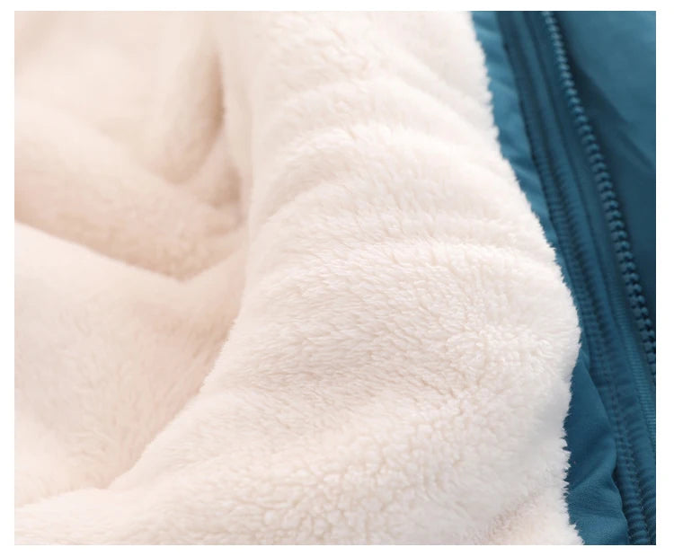 Boys Jacket 2-14 Years Old Resist The Severe Cold Heavy Thick Plus Velvet High Quality Long Hooded Coat For Kids Windbreaker