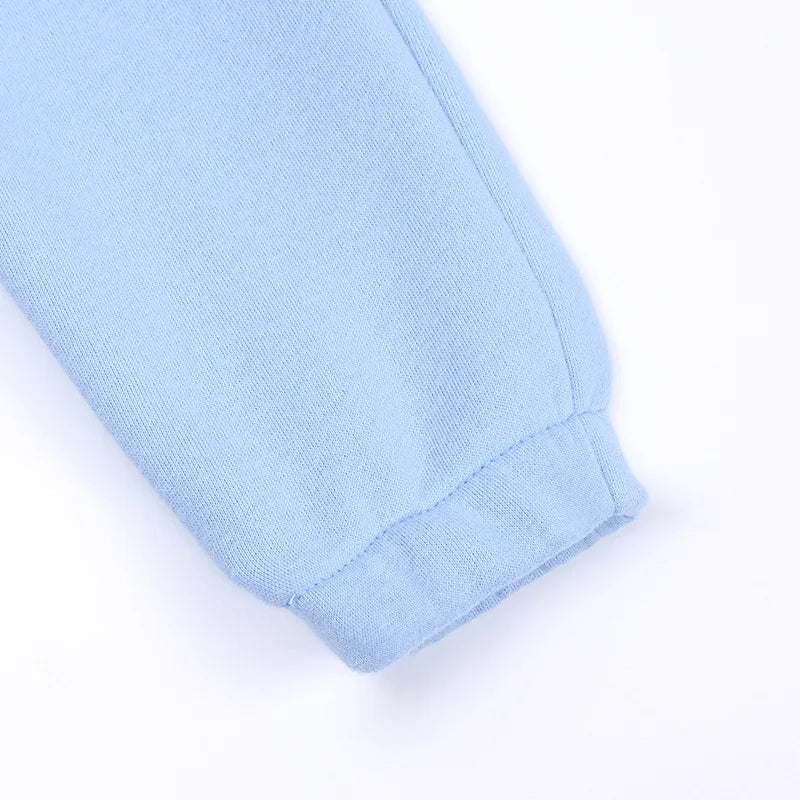 2-12 years old children's clothing winter new boys and girls' fleece sweater suit hooded Plush sportswear children's suit