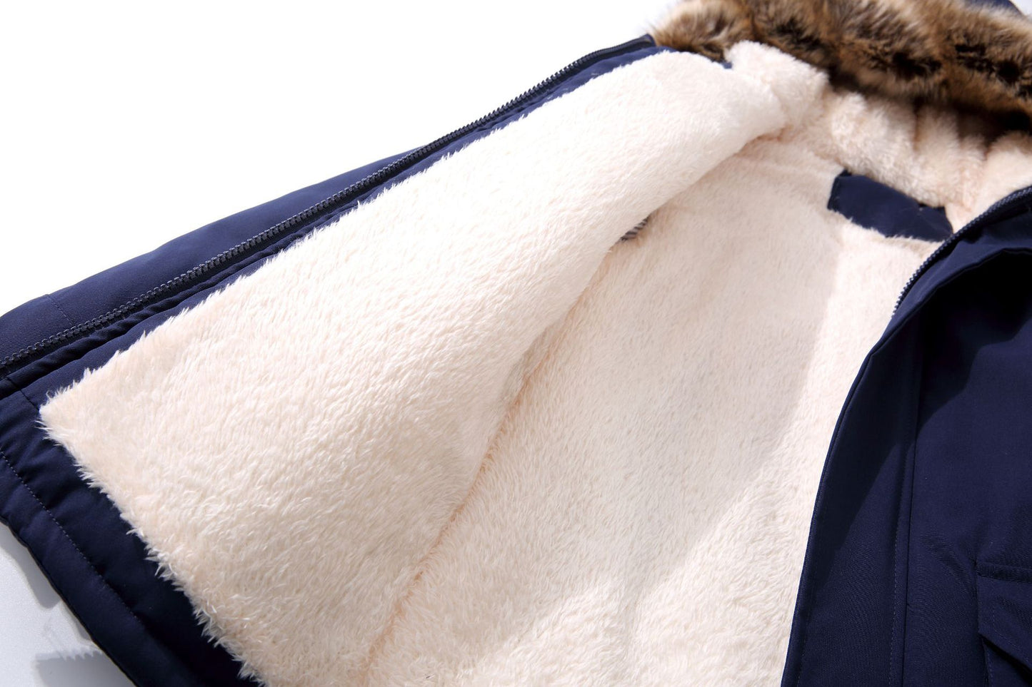 Boys Jacket 2-14 Years Old Resist The Severe Cold Heavy Thick Plus Velvet High Quality Long Hooded Coat For Kids Windbreaker