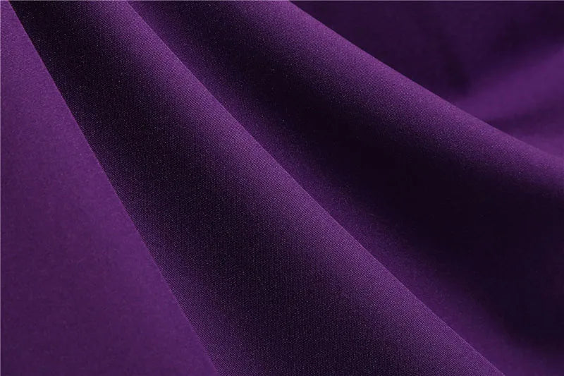 Women Vintage Dress Robe Elegant Party  Casual Office Midi Dress Femme Summer Puff Sleeve Square Collar Solid Red