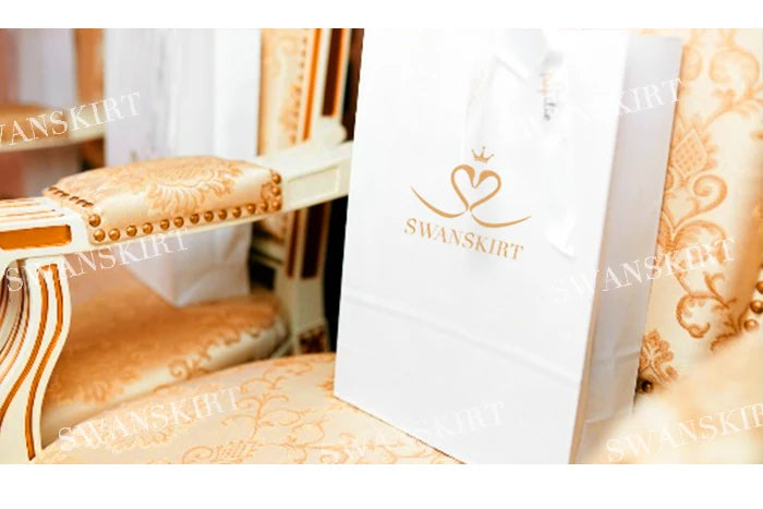 Shiny Sleeveless Wedding Dress 2025 Appliques Backless A-Line Princess Bride Gown SwanSarah P272 customized Vestido De Novia