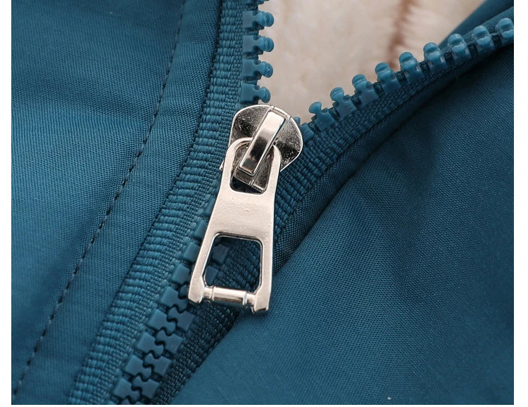 Boys Jacket 2-14 Years Old Resist The Severe Cold Heavy Thick Plus Velvet High Quality Long Hooded Coat For Kids Windbreaker