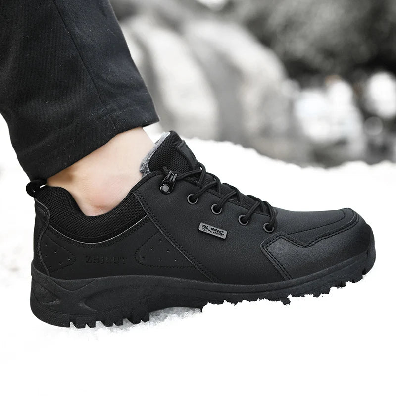 New Fashion Black Shoes Men Women Outdoor Sports Shoes Wear Resisting Hiking Boots Casual Sneakers for Man Trekking Footwear