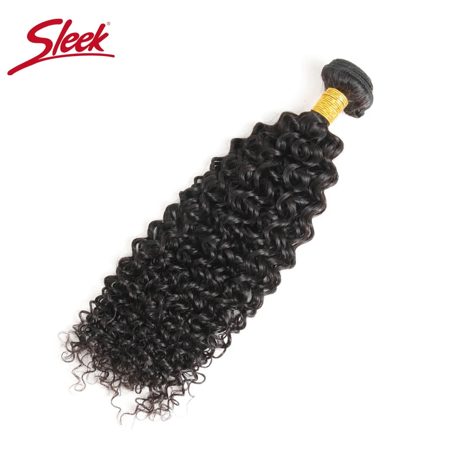 Brazilian Kinky Curly Bundles Nature Black Human Hair Extension Sleek Jerry Curl 100% Remy Human Hair Can Buy 3 Or 4 Bundles