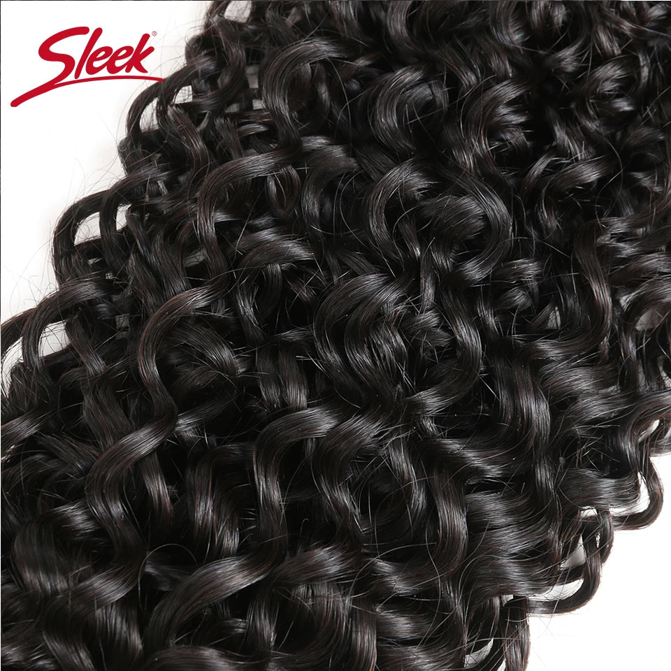 Brazilian Kinky Curly Bundles Nature Black Human Hair Extension Sleek Jerry Curl 100% Remy Human Hair Can Buy 3 Or 4 Bundles