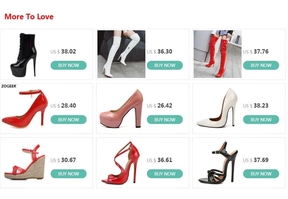 Elegant Green High Heels Pumps Shoes Woman Nude Red Blue Women's Heeled Party Office Wedding Shoes Ladies Large Size 45 ZOGEER