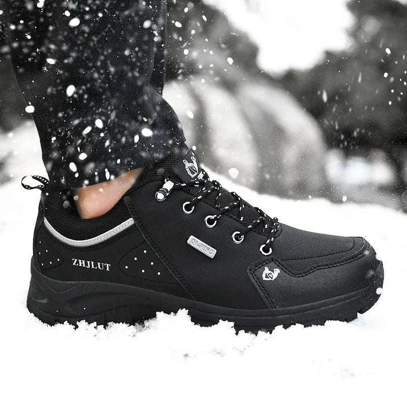 New Fashion Black Shoes Men Women Outdoor Sports Shoes Wear Resisting Hiking Boots Casual Sneakers for Man Trekking Footwear