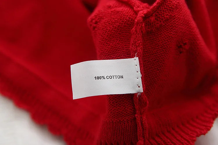 0 to 8 Years White Girls Cardigans Sweater Jacket Kids Girls Coat Outcoat Shawl Girls Clothing