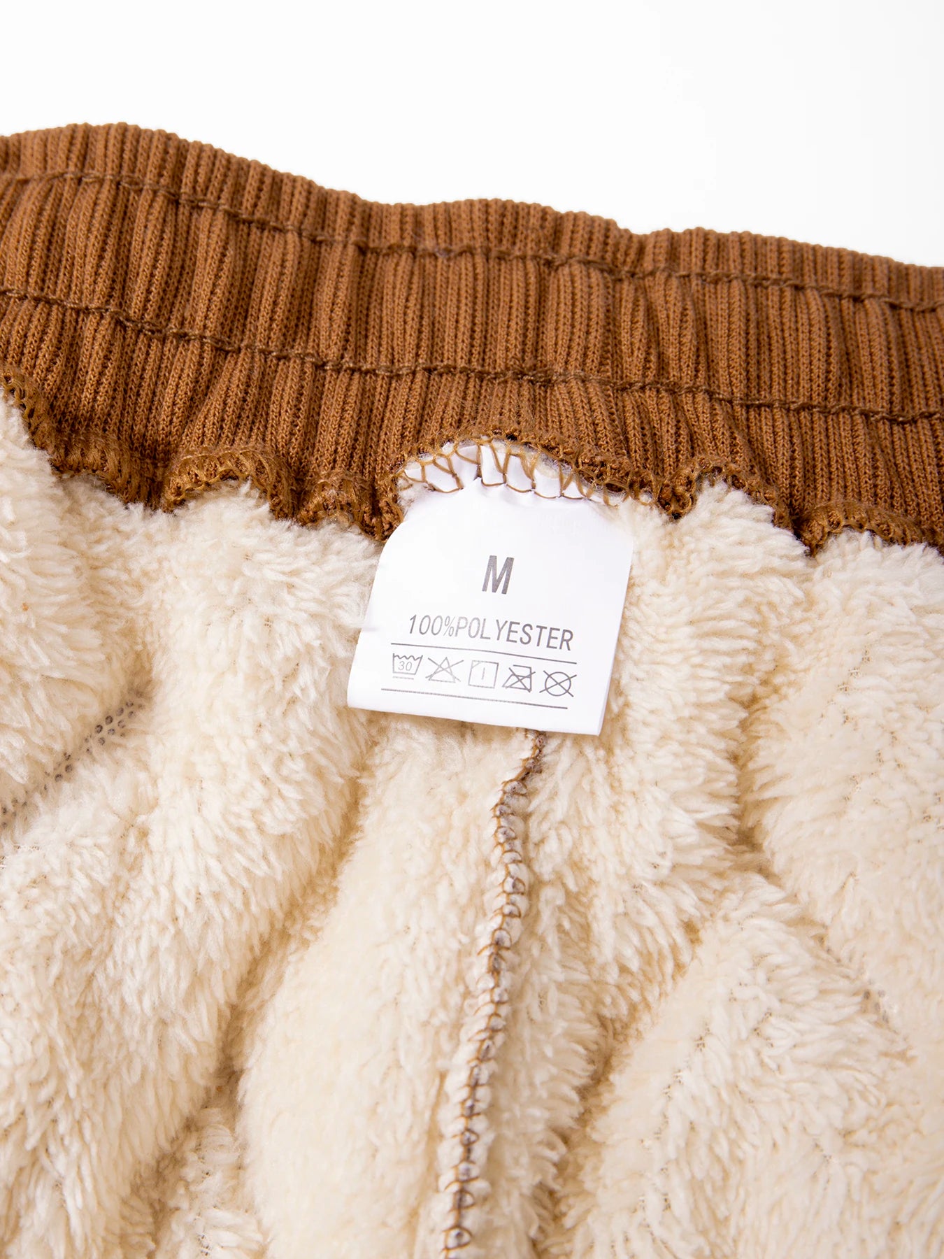 Winter Down Cotton Pants for Men Casual Waterproof Trousers Zipper Pocket Thickened Wool Warm Pants Jogger Outdoor Sweatpants