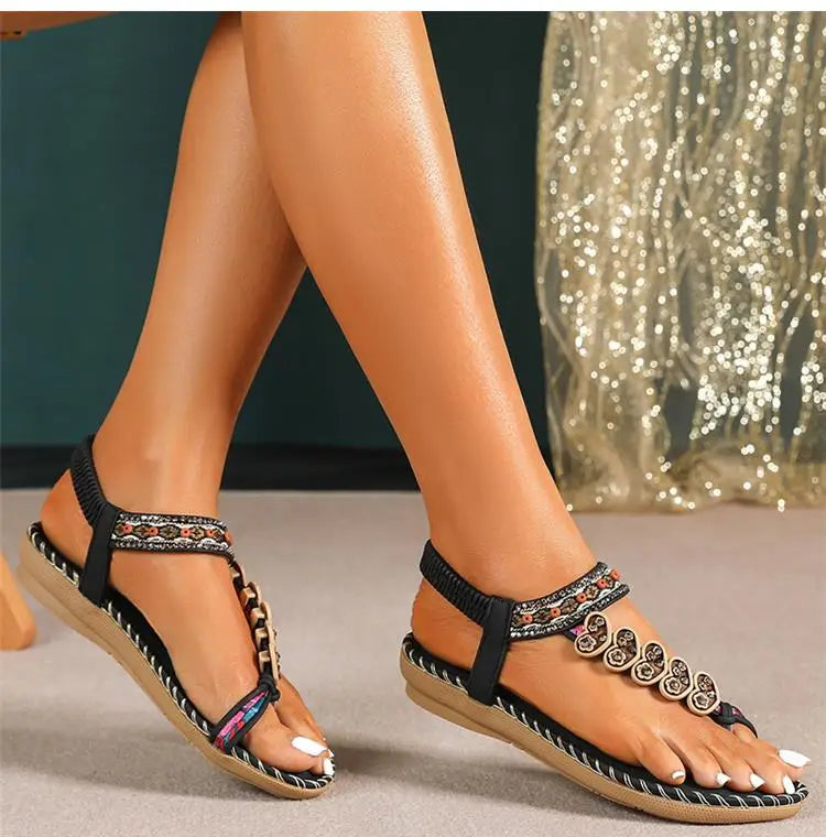 Shoes Sandals Women Summer Non-Slip Women Shoe Open Toe Sandals Ladies Wedge Women's Shoes Elegant Female Footwear Women Sandal
