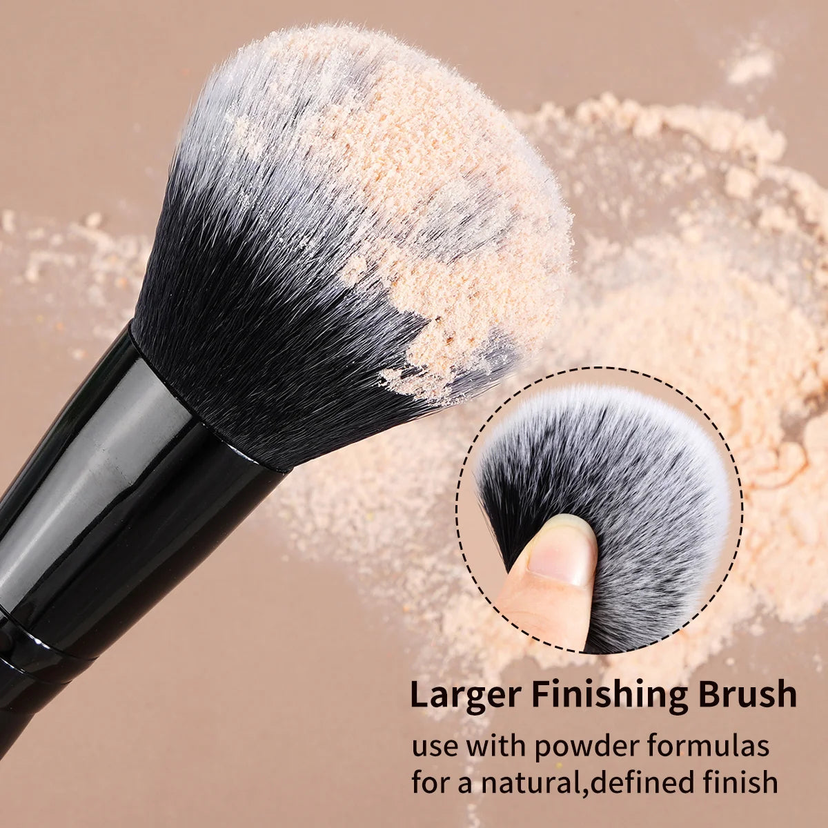 MAANGE 7pcs Double Head Makeup Brushes Dense Foundation Concealer Liquid Cream Blending Detail Eyeshadow Brushes Beauty Tools