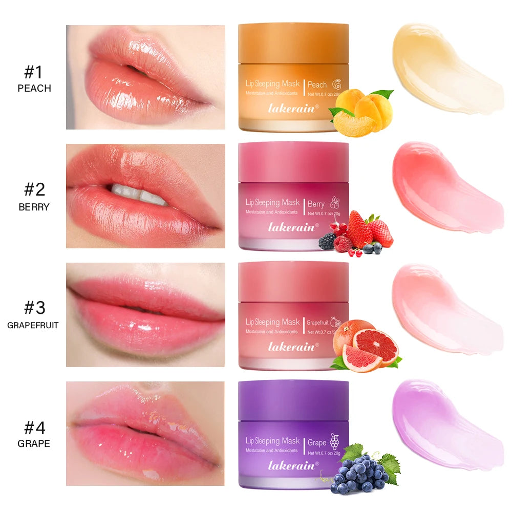 Lips Sleeping Hydrated Balm Nourishing Lip Mask Day Night Use Moisturize Protect Soften Lips Overnight Repair laneigemakeup