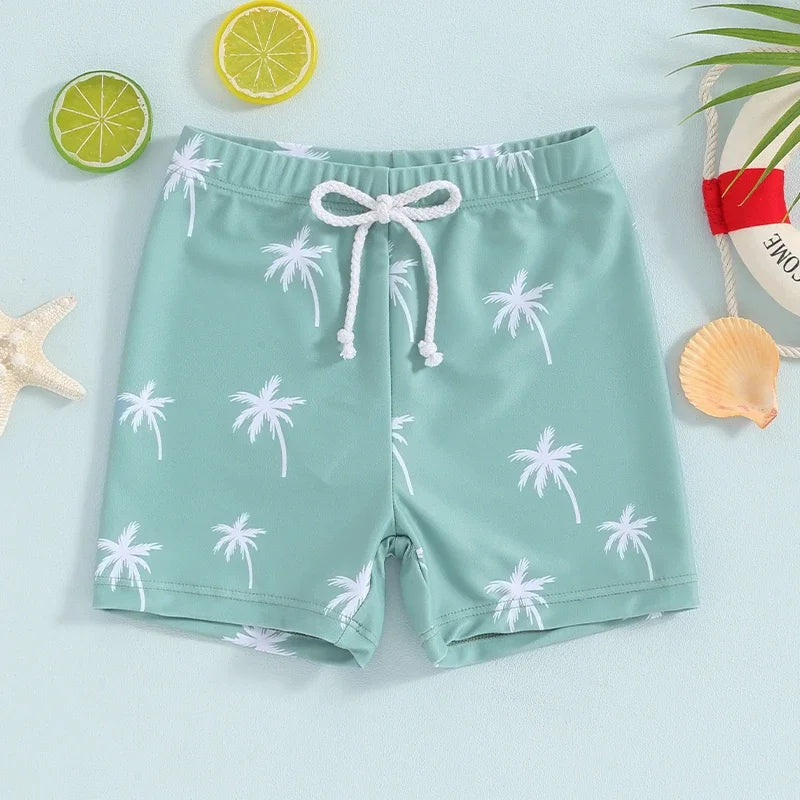 Toddler Baby Boy Swim Trunks Dinosaur Beach Shorts Swimming Shorts Swimsuit Swimwear Bathing Suits Board Shorts