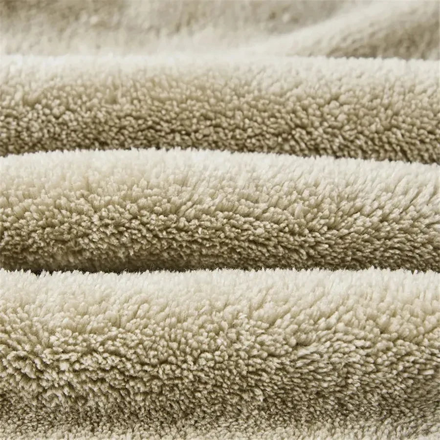 Winter Lambwool Tracksuit Piece Sets Warm Thicken Fleece Joggers Pants Outfits Casual Womens Plush Hooded Sweatshirts Conjuntos