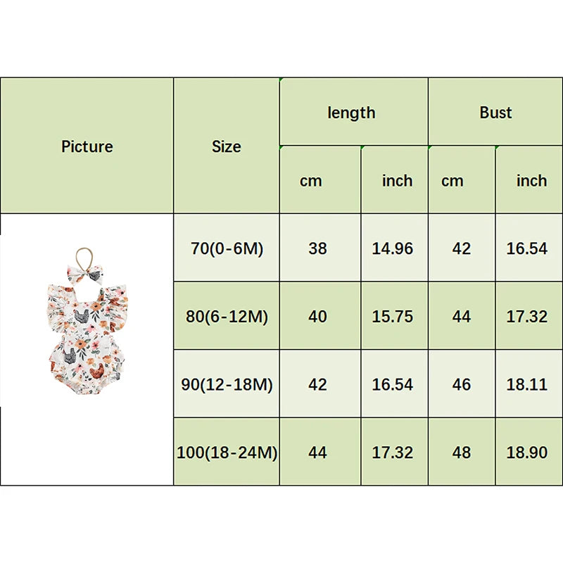 Baby Girl Summer Western Clothes Cow Print Ruffled Fly Sleeve Square Neck Romper with Bow Headband 2PCS Outfit for Infants