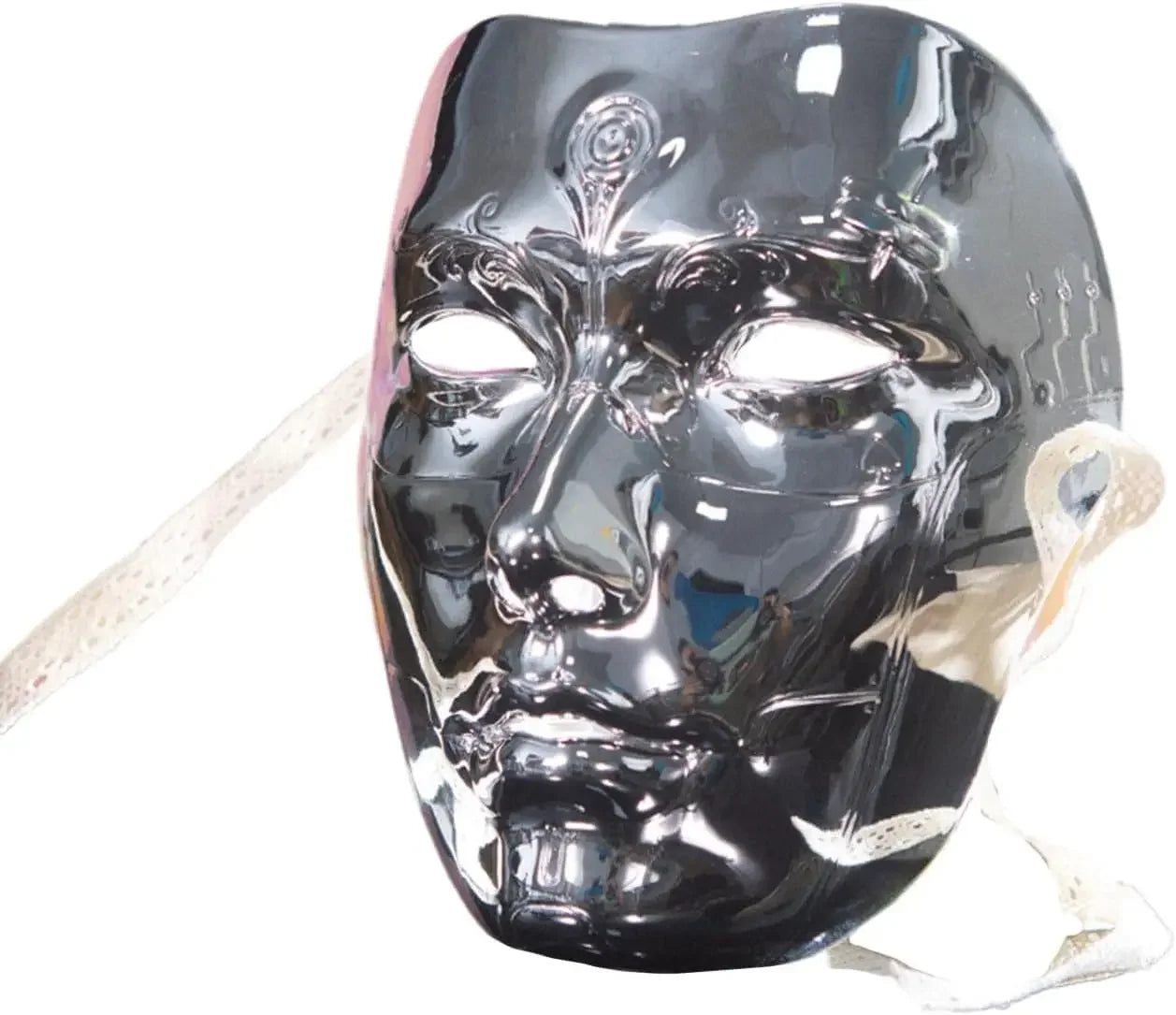 Adult Party Mask Hand Painted Makeup Full Face Carnival Queue Mask Kabuki  Masquerade  For Carnival Mardi Gras Cosplay