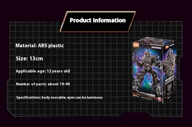 Blokees Transformers 2007 Optimus Prime Megatron Assembles Movable Model Classic Toys Christmas Gifts Model Toy