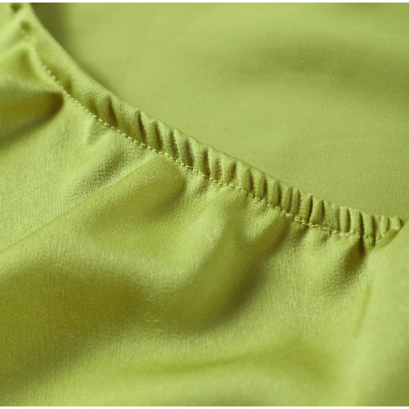 Sexy Satin Ribbon Party Dress Women Elegant Halter Backless Off Shoulder Sleeveless Female Dresses 2024 Summer Solid Robe Gown