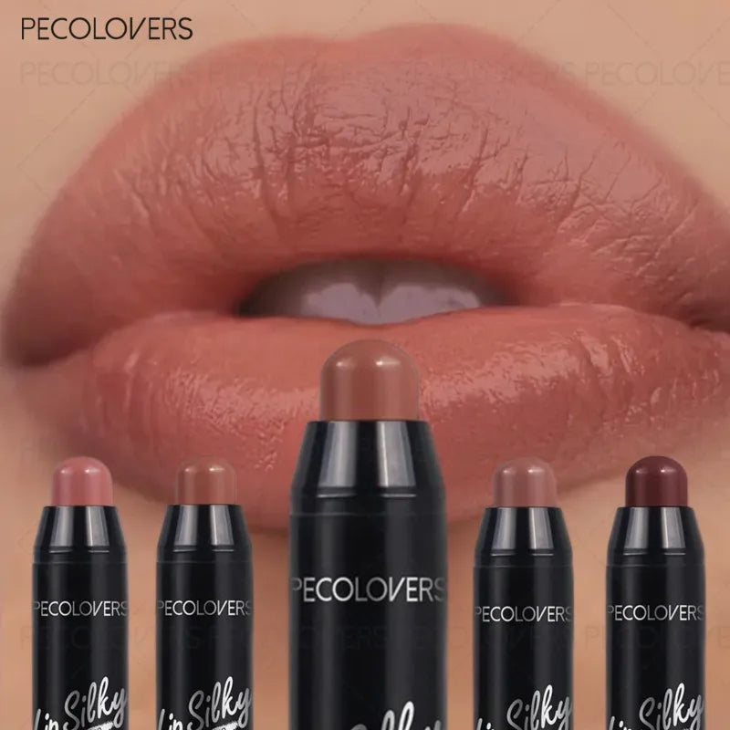 1pcs Multi-color Moisturizing Lipstick Pen, Multi-color Selection To Depict The Outline of The Lips, No Dryness, Lip Cosmetics